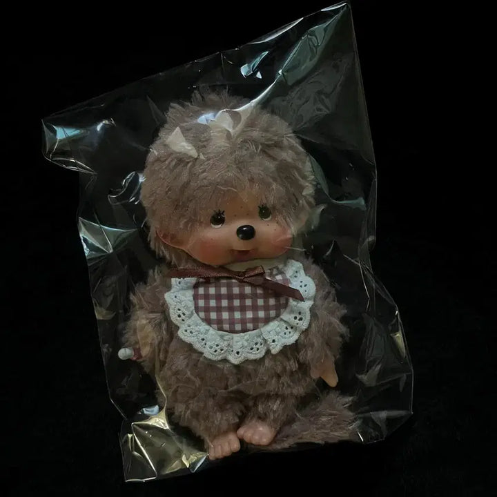 [BUNJANG] Monchhichi Mokomoko Sweet Brown Size S Authentic Japanese Product / 오늘만 할인)) 몬치치 모코모코 스위트브라운 s사이즈 일본 정품 새상품