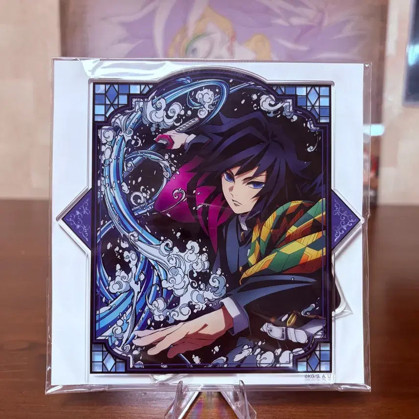 [BUNJANG] Demon Slayer Giyu Concentrated Breathing Acrylic Stand Mascot (Sealed) / 미개봉-귀멸의칼날 기유 전집중전 마스코트 아크릴 스탠드