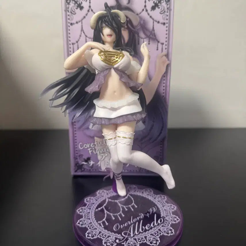 [BUNJANG] Taito Coreful Overlord Albedo Nightwear Version Figure (Opened) / 타이토 Coreful 피규어 오버로드 알베도 나이트웨어 버젼 개봉