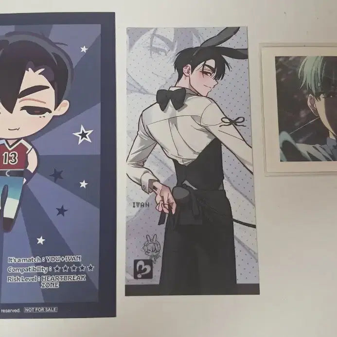 [BUNJANG] A-Stage Evan Barniste Ticket, High Teen POB, Card Bundle Set / (일괄) 에이스테 이반 바니스테 티켓,하이틴 특전,카드