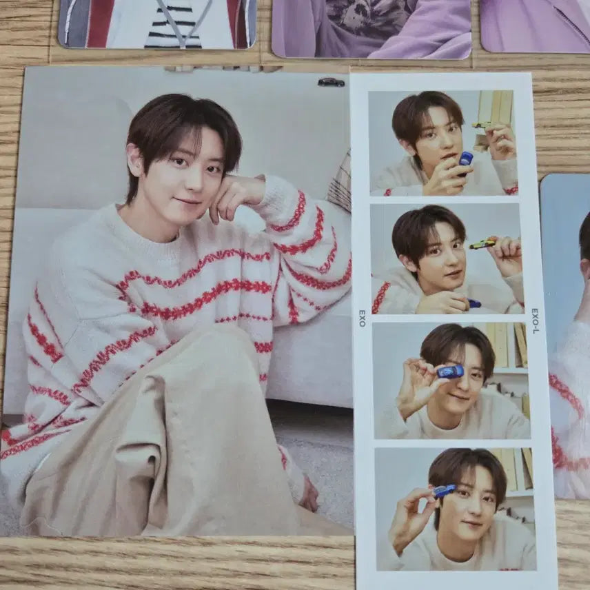 [BUNJANG] EXO Chanyeol Membership Kit Bundle Set Photocard / (일괄) 엑소 찬열 멤버십 멤버쉽 키트 분철 트레카 포카