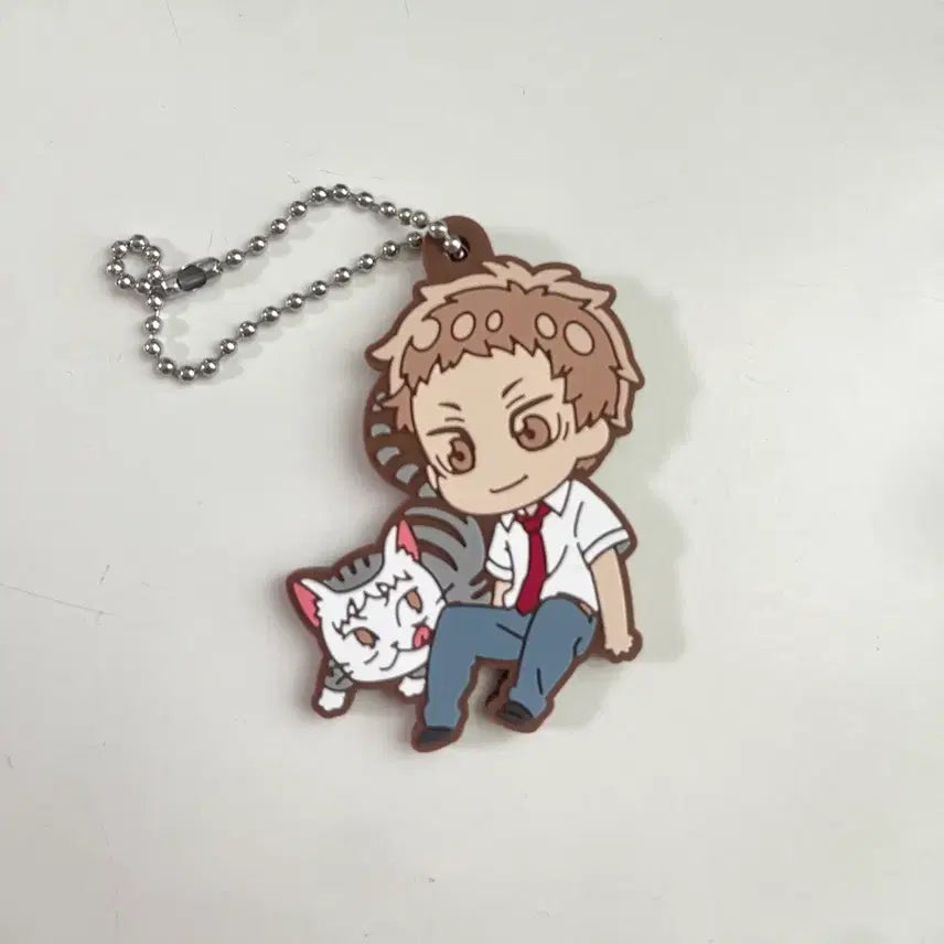 [BUNJANG] Haikyuu!! Yaku Defo Rubber Keychain / 하이큐 야쿠 데포러버 키링