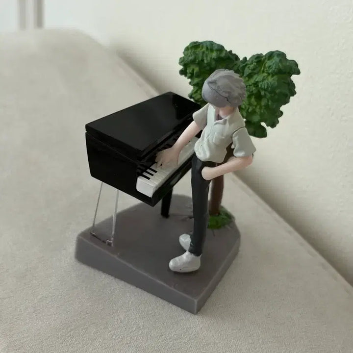[BUNJANG] Evangelion Nagisa Kaworu Classic Mini Figure / 에반게리온 나기사 카오루 고전 피아노 미니 피규어