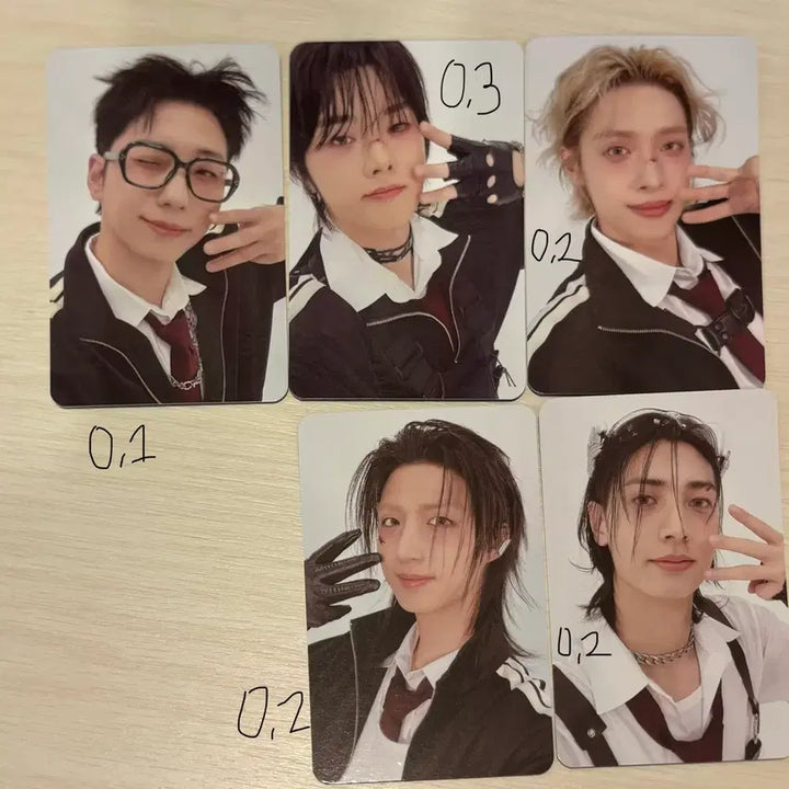 [BUNJANG] Xdinary Heroes Villains Season 3 Dead End Album Bundle Set Photocard / 엑스디너리히어로즈 빌런즈 3기 데드엔드 앨범 포카(일괄)