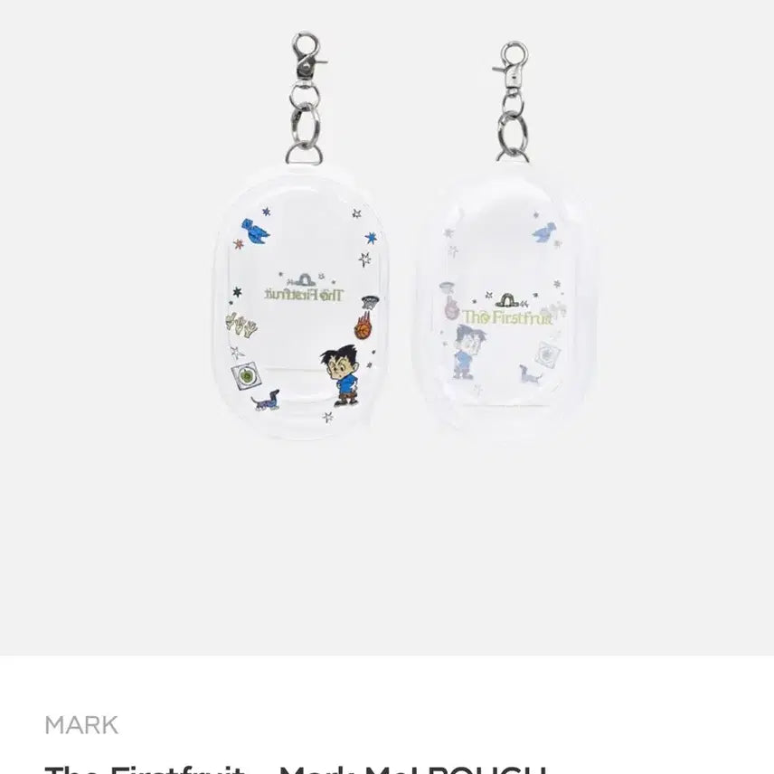 [BUNJANG] NCT Mark The Firstfruit Mark Me Clear Pouch / 마크 솔로 The Firstfruit 엠디 Mark Me 투명 파우치