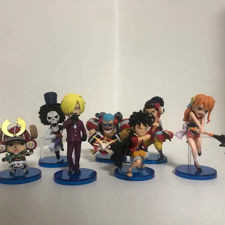 [BUNJANG] One Piece World Collectable Figure WCF Onigashima Straw Hat Pirates Set of 7 / 원피스 월콜 오니가시마 밀짚모자일당 7종 판매합니다.