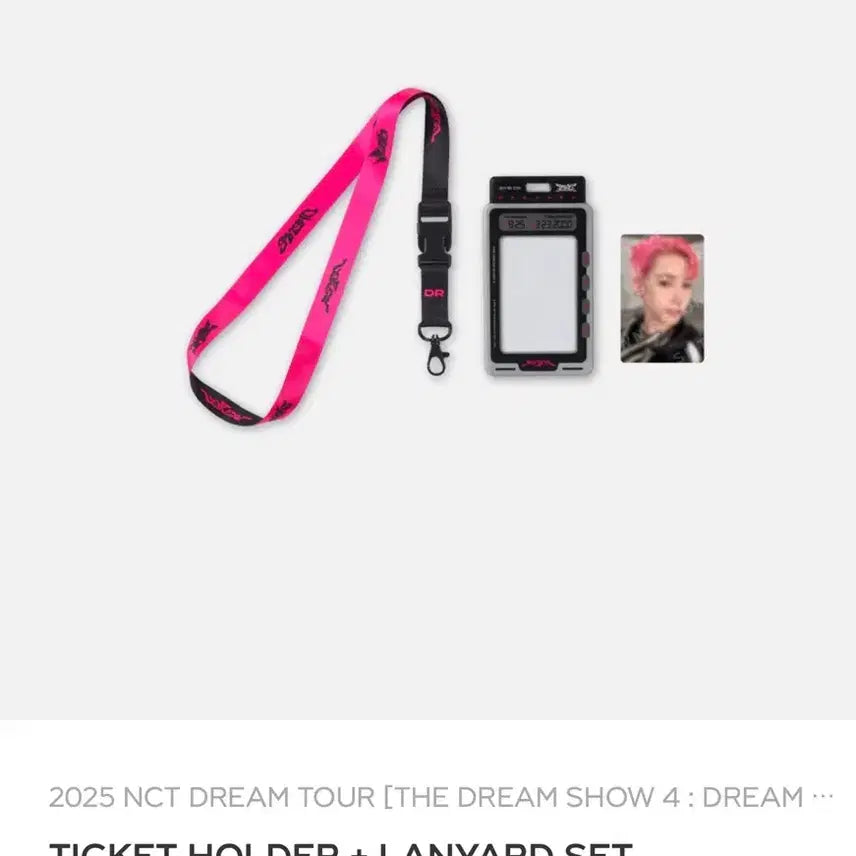 [BUNJANG] NCT DREAM Dream Show 4 MD Ticket Holder Lanyard Set / 엔시티드림 드림쇼4 엠디 티켓홀더 랜야드 세트