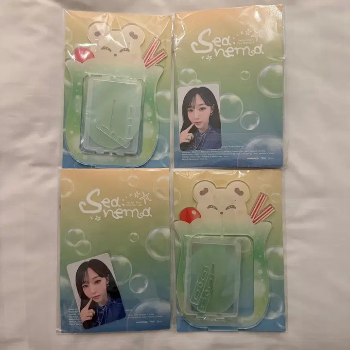 [BUNJANG] Moonbyul SEANEMA Fan Concert Acrylic Photocard Stand Set / 문별 팬콘 SEANEMA 아크릴 포토카드 스탠드 세트