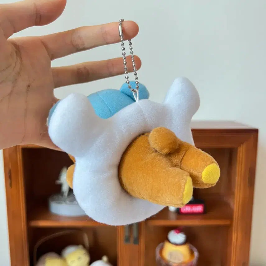 [BUNJANG] Classic Rilakkuma Tube Keychain Plush / 고전 리락쿠마 튜브 키링 인형