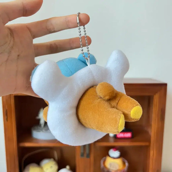 [BUNJANG] Classic Rilakkuma Tube Keychain Plush / 고전 리락쿠마 튜브 키링 인형