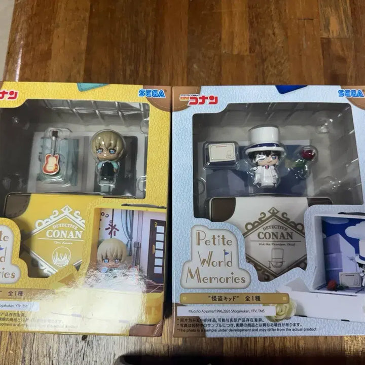 [BUNJANG] Detective Conan Sega Puchu World Memories Toru/Kaito Kid Figure Bundle / 명탐정 코난 세가 푸치 월드 메모리즈 피규어 토오루/괴도키드 일괄
