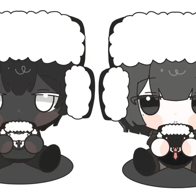[BUNJANG] Fixed-Pose SD Pair Commission Sample Recruitment / 고정틀 SD 페어 커미션 샘플모집