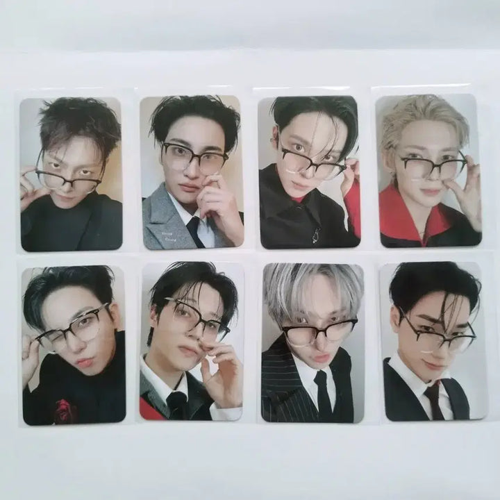 [BUNJANG] ATEEZ Golden Hour : Part.5 Dear My Muse Lucky Draw Black Horn-Rimmed Glasses Set / 에이티즈 뿔테 - 골든아워5 디마뮤 특전