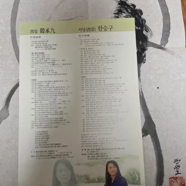 [BUNJANG] Seodang Han Seung-gu "Daruma" Painting (Authentic) / [집안 수복/액운 타파](작가 진품) 서당 한승구 달마도 (약력서 포함)