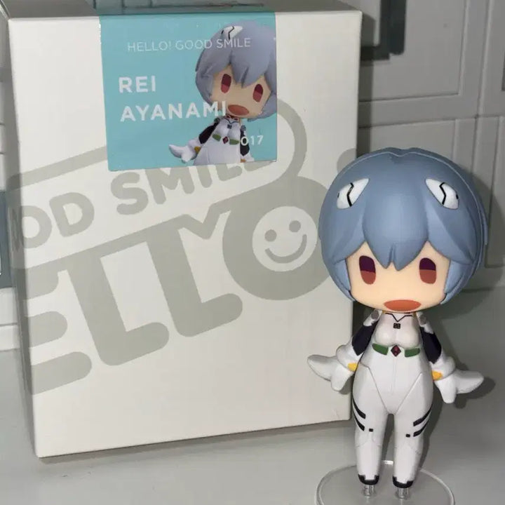 [BUNJANG] Good Smile Evangelion Rei Ayanami Hello Figure / 에반게리온 레이 굿스마일 헬로 피규어