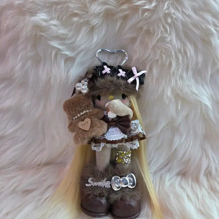 [BUNJANG] Hello Kitty Custom Long Legged Plush / 헬로키티 커스텀 롱다리키티 인형