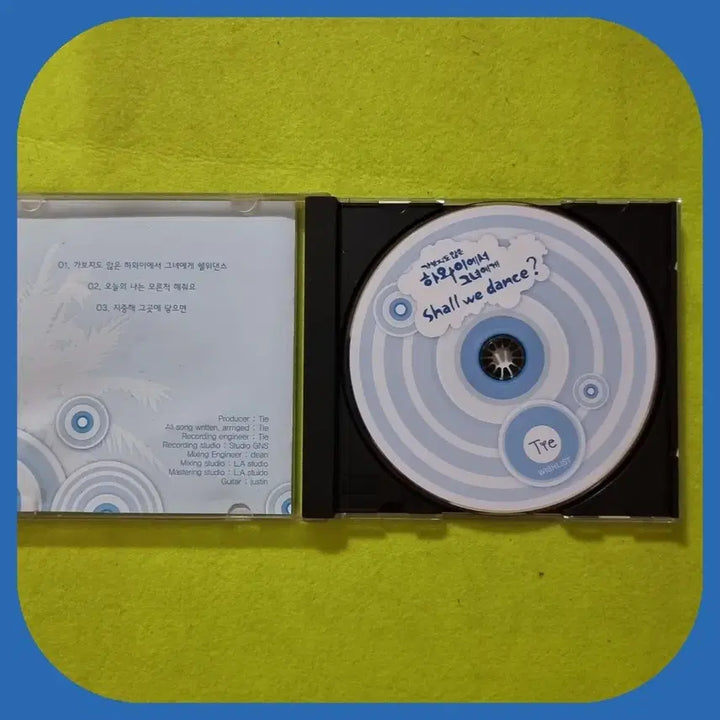 [BUNJANG] TIE Shall We Dance? CD Rare Edition / TIE 가보지도않은 하와이에서 그녀에게 SHALL WE DANCE CD 희귀반