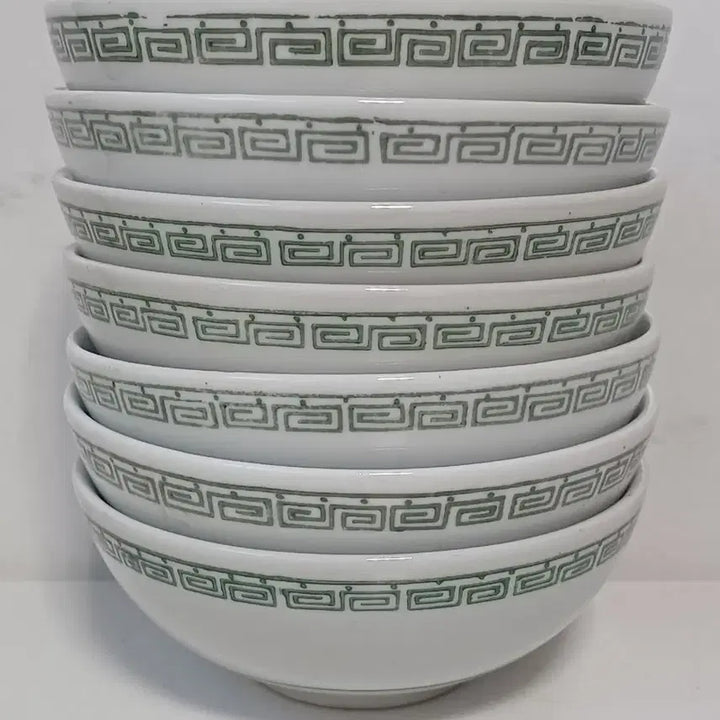 [BUNJANG] Joseon Dynasty White Porcelain Rice Bowl Set with &
