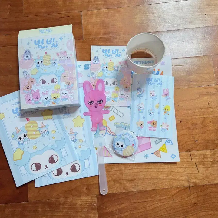 [BUNJANG] Stray Kids Stay Birthday Cafe Goods Set / [스트레이키즈] 스테이 생일 카페 굿즈