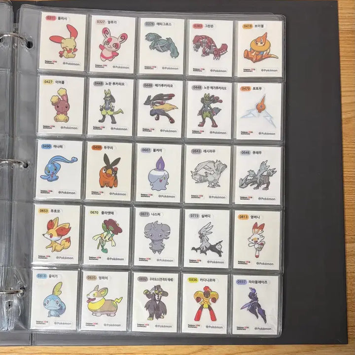 [BUNJANG] Pokemon Stickers Bundle Set (69 pcs) / 포켓몬 띠부씰 69장 일괄