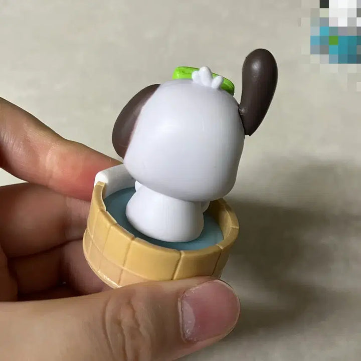[BUNJANG] Pochacco Bath Figure / 포차코 목욕(온천) 피규어