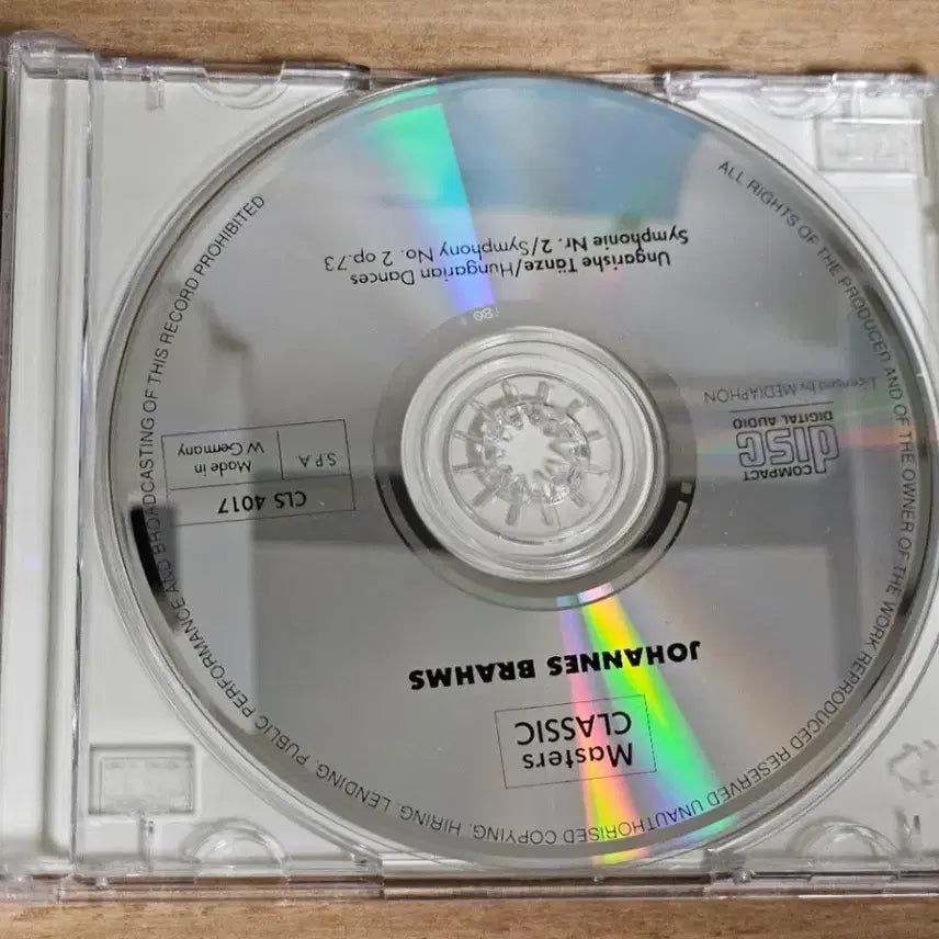 [BUNJANG] Brahms Hungarian Dances, Symphony No. 2 Imported CD / Brahms: Hungarian Dances, Symphony No.2 (수입CD)