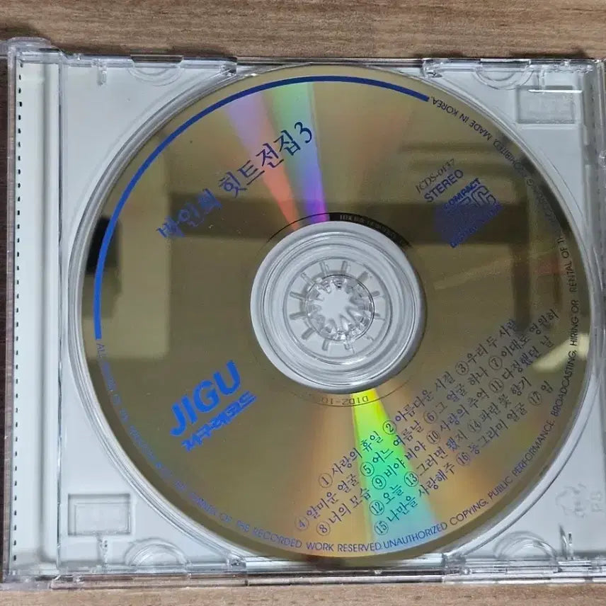 [BUNJANG] Park In-hee Hit Collection VOL.3 CD / 박인희 히트전집 VOL.3 (CD)