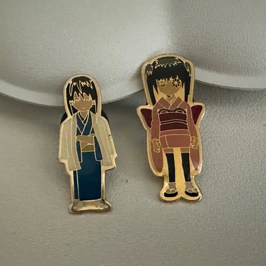 [BUNJANG] Gintama Zura Kyubey Pin Badge Set / 은혼 즈라 큐베 핀뱃지