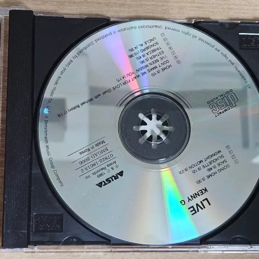 [BUNJANG] Kenny G Live CD / Kenny G - Live (CD)