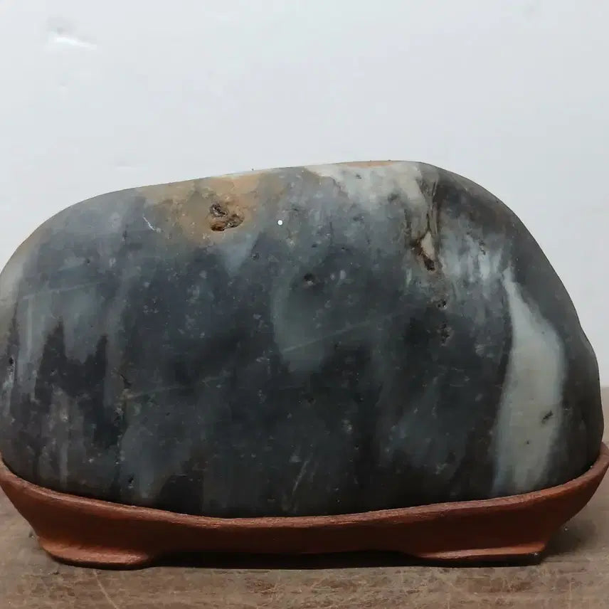 [BUNJANG] Donghae Hanseom Celadon Vase / 수석 자연수석 동해한섬
