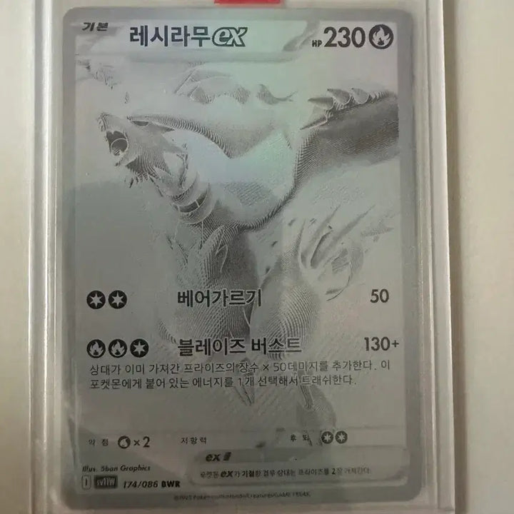 [BUNJANG] Reshiram BWR Photocard / 레시라무 bwr 판매합니다