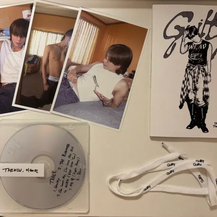 [BUNJANG] Taemin Guilty Archive Box Unsealed Album / 태민 길티 아카이브 박스 개봉앨범