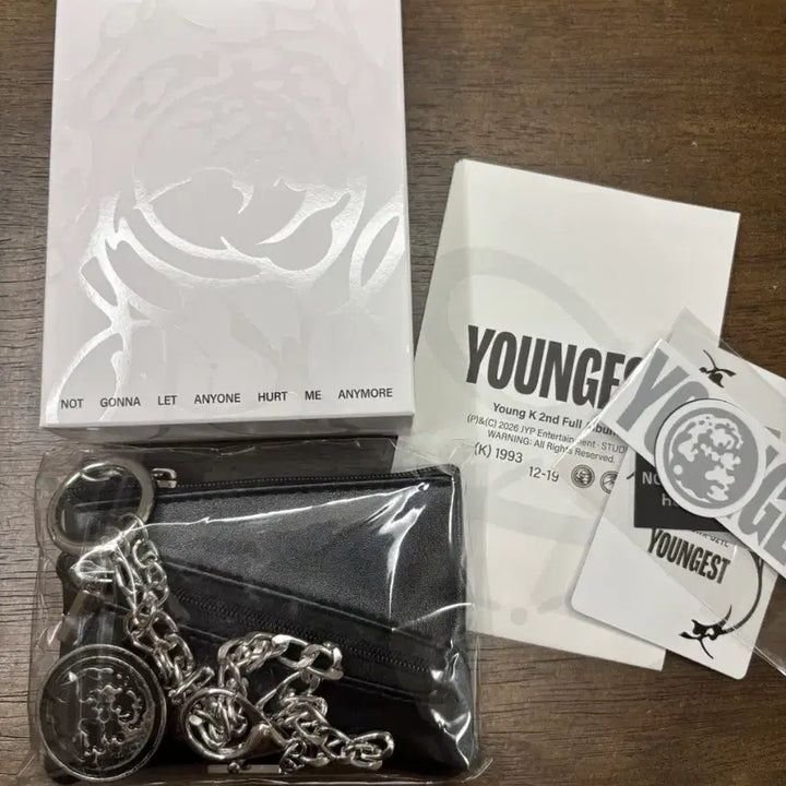 [BUNJANG] DAY6 Young K Wallet Album Full Set (Excluding Photocard) / 데이식스 영케이  지갑앨범  포카제외 풀구성