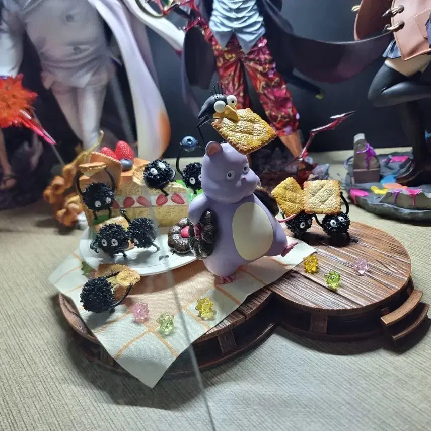 [BUNJANG] ShenYin Bow Totoro Resin Studio Ghibli Figure / 택포 21SHENYIN 보우 토토로 레진 지브리 피규어 이웃집토토로 피규어