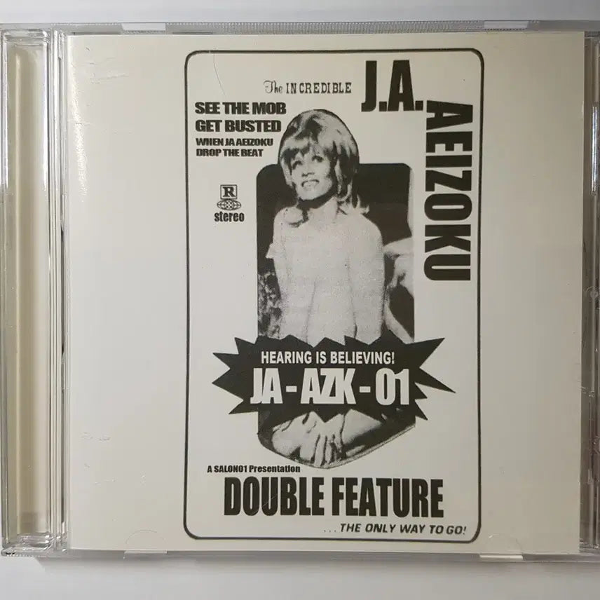 [BUNJANG] Ja &amp; Aeizoku Double Feature CD / 제이에이(Ja) &amp; 에이조쿠(Aeizoku) - Double Feature 씨디