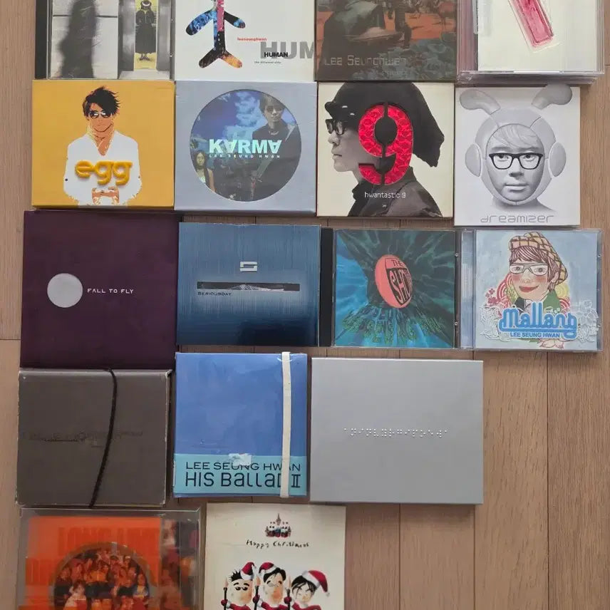 [BUNJANG] Lee Seung Hwan 17 CD Album Bundle / 이승환 CD 앨범 17장