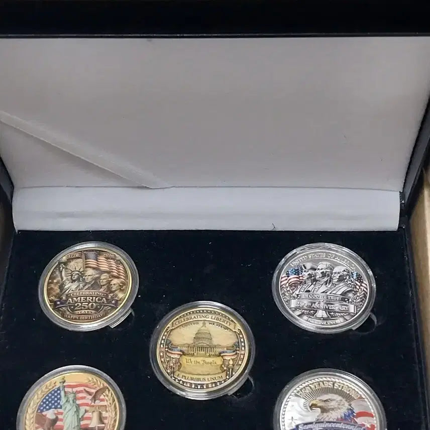 [BUNJANG] USA Bicentennial 250th Anniversary Limited Edition Commemorative Coin Set / 미국개국250주년한정판기념주화발행
