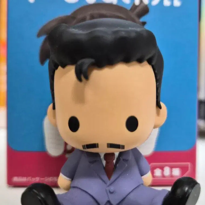 [BUNJANG] Petadol Detective Conan Kogoro Mouri Figure (Unsealed) / 페타돌 명탐정 코난 유명한 (모리 코고로) 개봉 상품