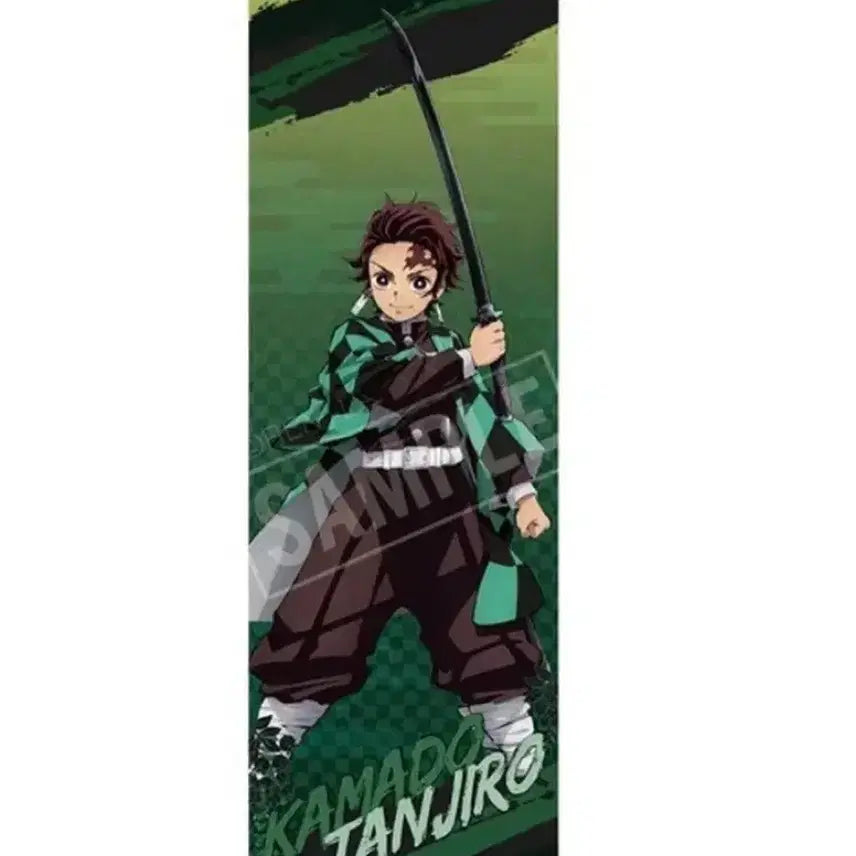 [BUNJANG] Demon Slayer Kamado Tanjiro Standing Tapestry - Prize A / 귀멸의 칼날 쿠지 등신대 태피스트리 A상 - 카마도 탄지로