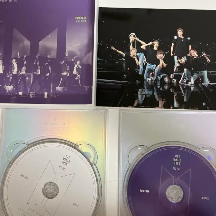 [BUNJANG] BTS Love Yourself New York Blu-ray Suga Photocard / 방탄소년단 럽셀콘 뉴욕 윤기포카