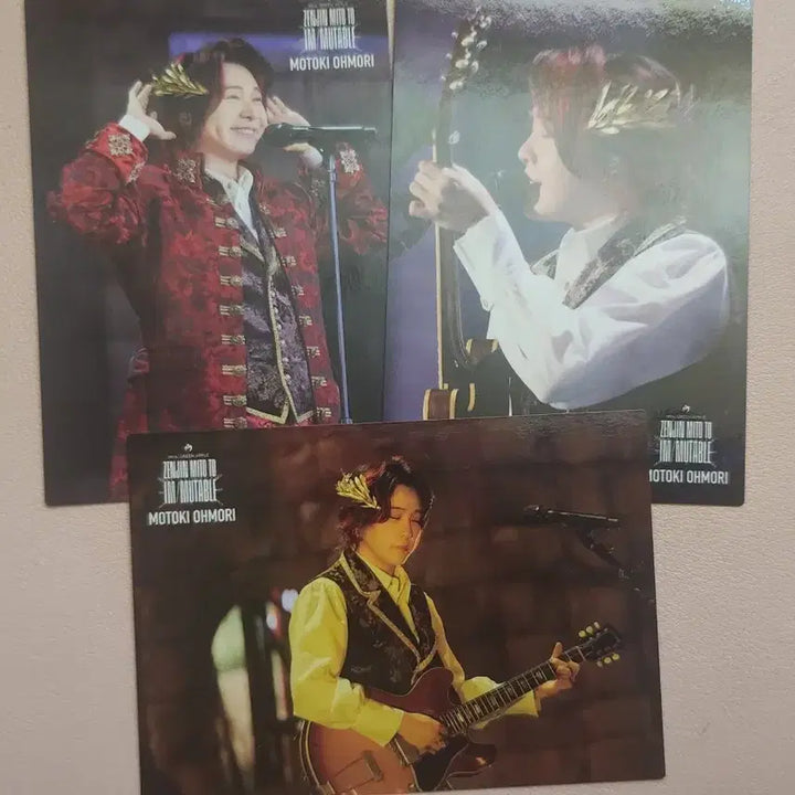 [BUNJANG] Mrs. Green Apple Omori Motoki Photocard Bundle Set / 미세스그린애플 오모리 모토키 포카 일괄