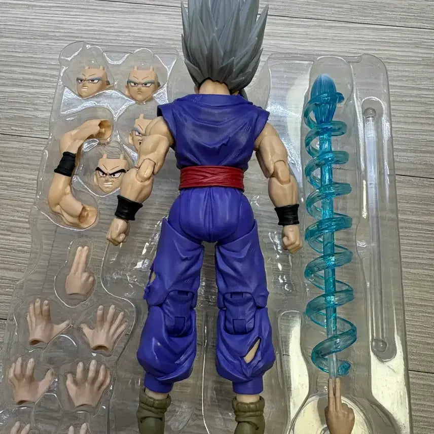 [BUNJANG] SHF Dragon Ball Beast Gohan Custom Hair / shf 드래곤볼 비스트 오반 + 커스텀 헤어