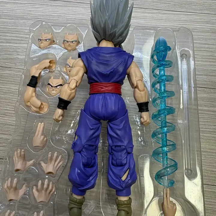 [BUNJANG] SHF Dragon Ball Beast Gohan Custom Hair / shf 드래곤볼 비스트 오반 + 커스텀 헤어