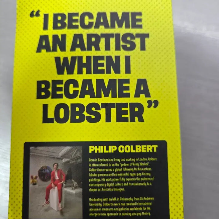 [BUNJANG] Philippe Plein Lobster Figure Limited Edition (Sealed) / 양양 랍스타 피규어 한정판(미개봉 새상품)