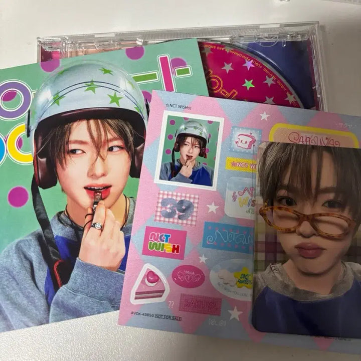 [BUNJANG] NCT WISH Yoiz Done Sakuya Set / 엔시티위시 요이돈 요이동 사쿠야 세트 안경 포카