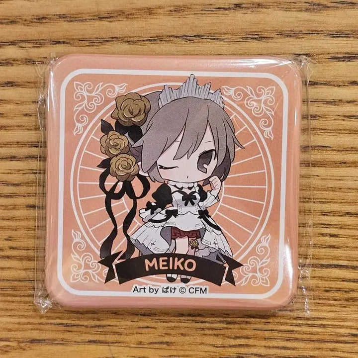 [BUNJANG] Meiko Hatsune Miku Symphony Collaboration Cafe 10th Anniversary Party Square Can Badge / 메이코 캔뱃지 (하츠네 미쿠 심포니 콜라보카페 10주년 파티 스퀘어 캔뱃지)