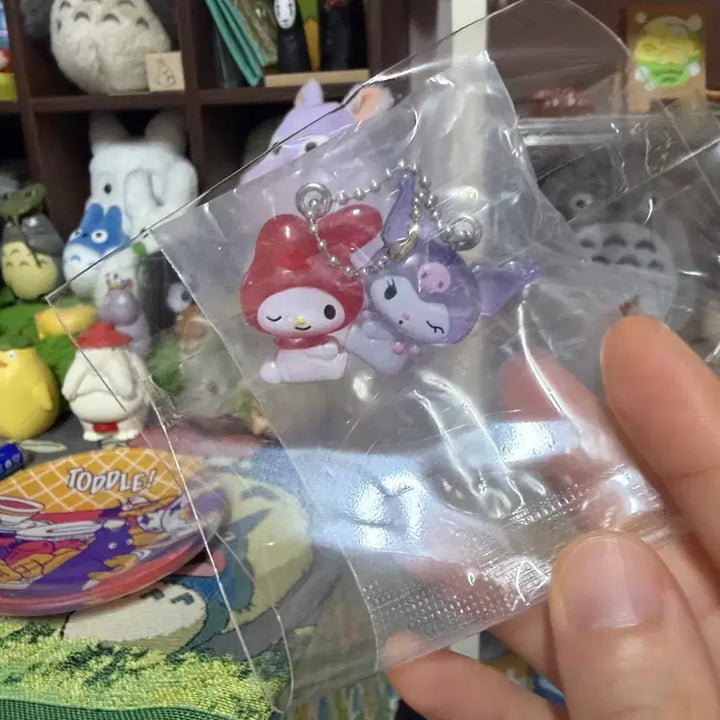 [BUNJANG] Sanrio Kuromi My Melody Gacha Keychain Set / 산리오 쿠로미 마이멜로디 가챠 키링