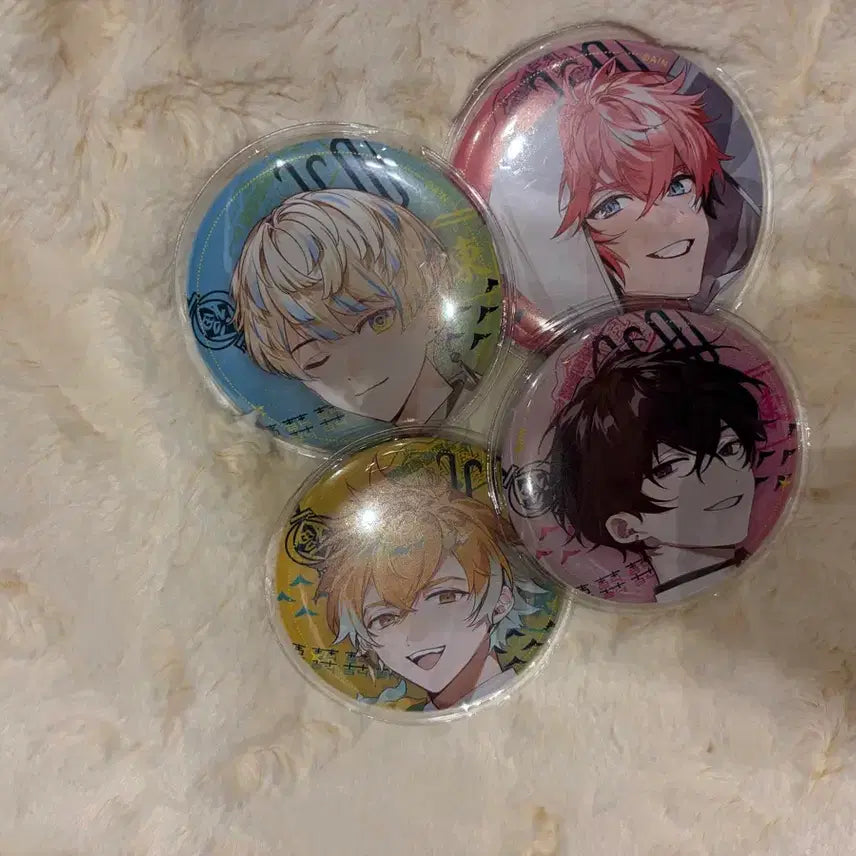 [BUNJANG] Nijisanji Orient Asia Travel Can Badge &amp; Cheki Set / 니지산지 오리엔스 아시아 트레블 캔뱃지 체키 사이키 잇테츠