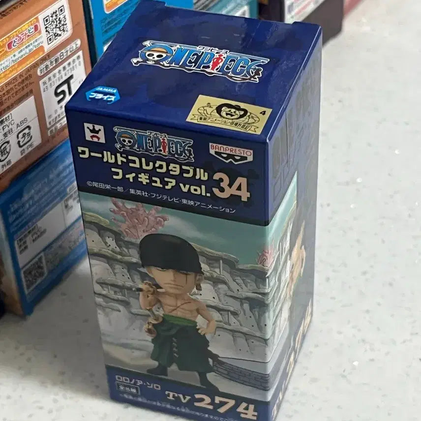 [BUNJANG] One Piece World Collectable Figure Zolo (Vol. 34) / 원피스 월콜 조로 34탄