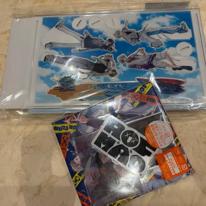 [BUNJANG] Nijisanji Roh:ma:o Overflow Album Acrylic First Edition Set Kenmochi Touya Kagami Hayato / 니지산지 로후마오 오버플로우 앨범 아크릴 초판 세트 켄모치 토우야 카가미 하야토